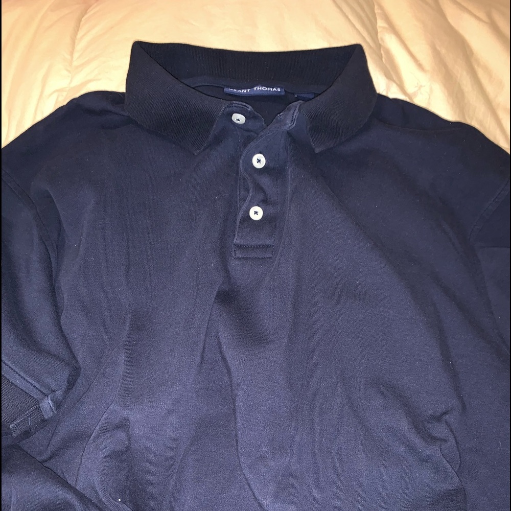 Grant Thomas Navy Blue Polo Shirt XL